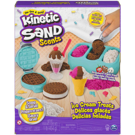 Kinetic Sand Delicias Heladas Arena Mágica