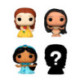 Funko Bitty Pop! Disney Princess 4 Figuras De Vinilo Serie 2 Varios Modelos