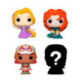 Funko Bitty Pop! Disney Princess 4 Figuras De Vinilo Serie 4 Varios Modelos