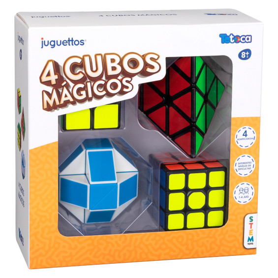 Tetoca 4 Cubos Mágicos