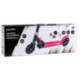 Juguettos Patinete de Aluminio Negro y Rosa