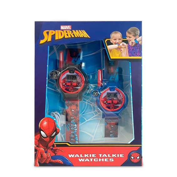 SPIDER-MAN Reloj Walkie-Talkie 2 en 1