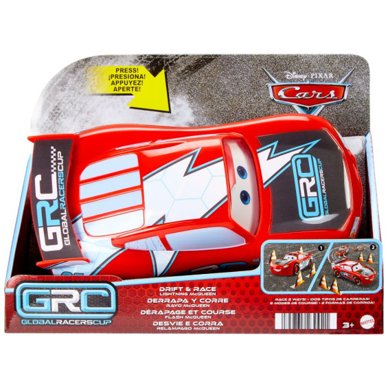 Disney Pixar Cars Global Racer Cup Rayo McQueen Derrapa y Corre