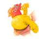 Goo Jit Zu King Hydra Lava Fury