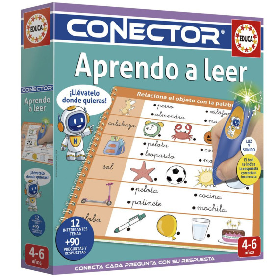 Educa Conector Aprendo a Leer Juego Educativo