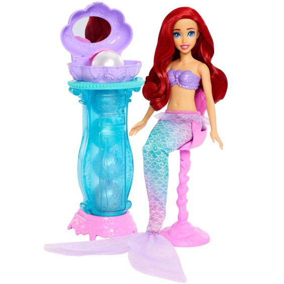 Disney Princesas Muñeca Ariel con Tocador Desplegable