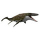 Mattel Jurassic World Rebirth Mosasaurio Mordedor y Minifigura de Dilofosaurio