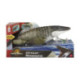 Mattel Jurassic World Rebirth Mosasaurio Mordedor y Minifigura de Dilofosaurio