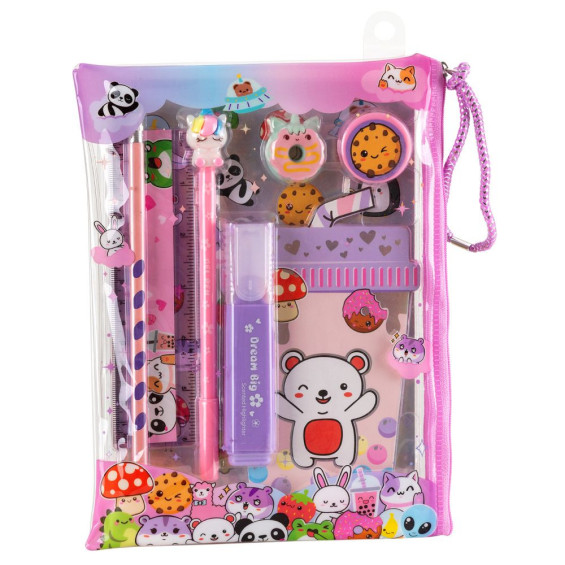 Set de Papelería Kawaii