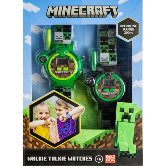 Minecraft Reloj Walkie Talkie 2 en 1