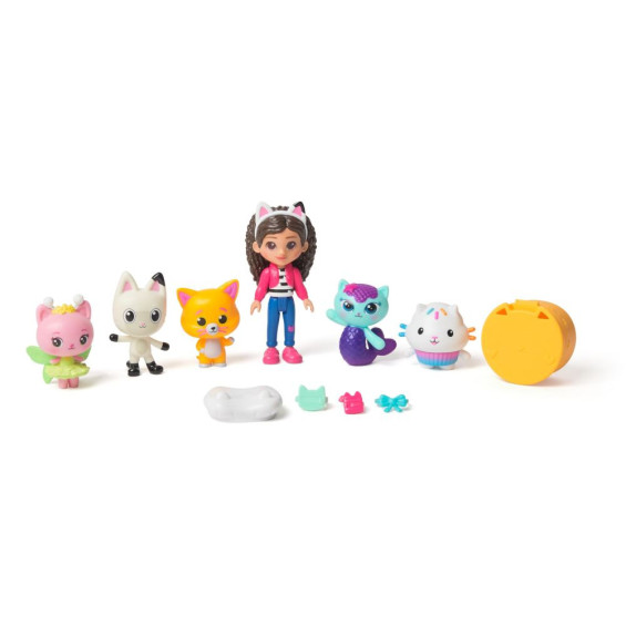 La Casa de Muñecas de Gabby: La Película Pack Figuras y Accesorios los Gatoaventureros