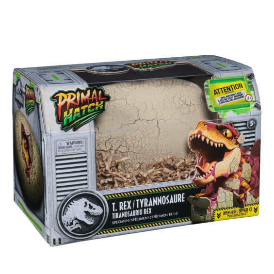 Jurassic World Tiranosaurio Rex Primal Hatch Dinosaurio Interactivo