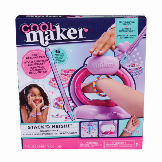 Cool Maker Taller de Pulseras Stack'D Heishi