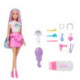 Barbie Muñeca Mechas Arcoíris con Melena Extralarga y 12 Accesorios para Peinarla