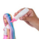 Barbie Muñeca Mechas Arcoíris con Melena Extralarga y 12 Accesorios para Peinarla