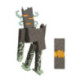 Minecraft Figura de Acción del Crepitante con Luces Interactivas, Sonidos y Accesorio
