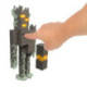 Minecraft Figura de Acción del Crepitante con Luces Interactivas, Sonidos y Accesorio