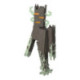 Minecraft Figura de Acción del Crepitante con Luces Interactivas, Sonidos y Accesorio