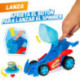 Superthings Rivals of Kaboom Vehículo Turbo Spinner Hero