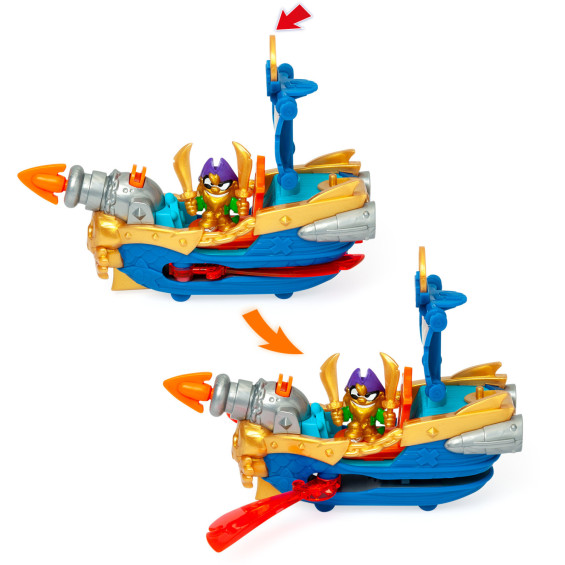 Piratix Adventure World Barco Pirata Skull Blade