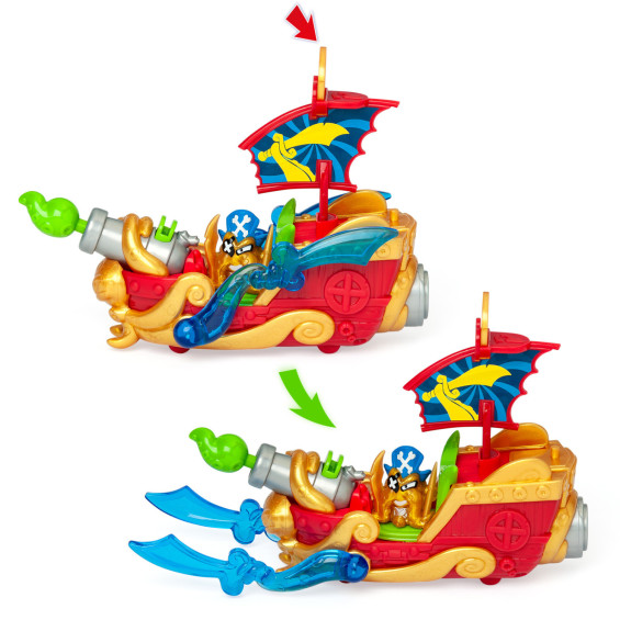Piratix Adventure World Barco Pirata Octo Fury
