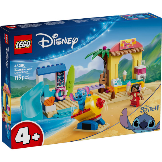 LEGO Disney Classic Diversión en la Playa con Lilo y Stitch - 43280