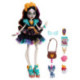 Monster High Muñeca Skelita Calaveras con Mascota Candelita y 7 Accesorios
