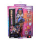 Monster High Muñeca Robecca Steam con Blusa Azul y Botas Propulsoras