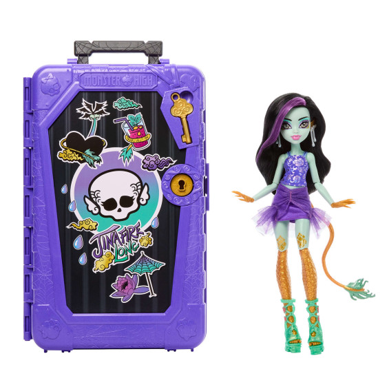 Monster High Skulltimate Secrets Gore-geous Oasis con Muñeca Lagoona Blue y Accesorios