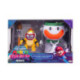 The Super Mario Galaxy Movie Figura Browser Jr con Clown Car Interactivo