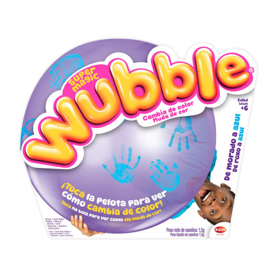 Super Magic Bubble Burbuja Mágica que Cambia de Color Varios Modelos