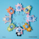 Disney Yuyus Stitch Peluche Coleccionable con Cabeza de Vinilo 12 cm Varios Modelos