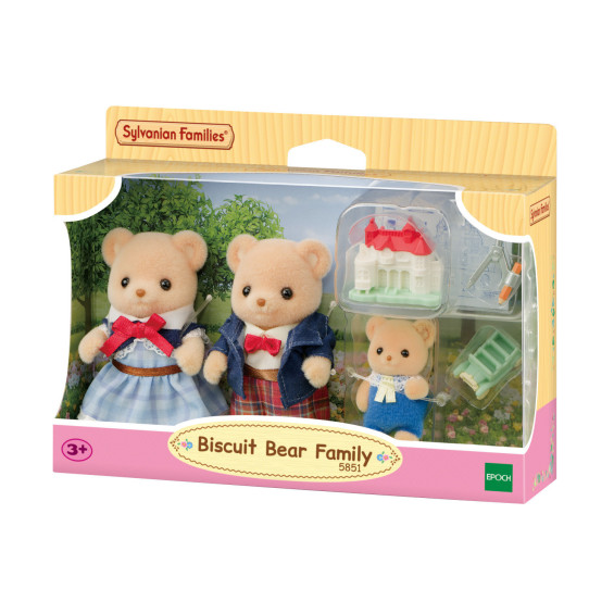 Sylvanian Families Familia Biscuit Figuras Coleccionables