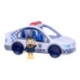 Bluey Coche de Policía con Figura