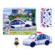 Bluey Coche de Policía con Figura