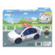 Bluey Coche de Policía con Figura