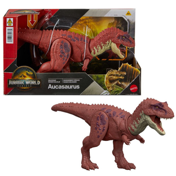 Mattel Jurassic World: El Renacer Rugido Salvaje Aucasaurus