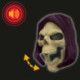 Masters of the Universe Máscara de Skeletor con Luz y Sonido
