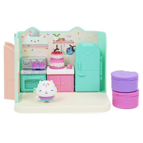 La Casa De Muñecas De Gabby La Cocina De Muffin