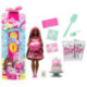 Barbie Party Unboxed Muñeca Roja con 10 Sorpresas
