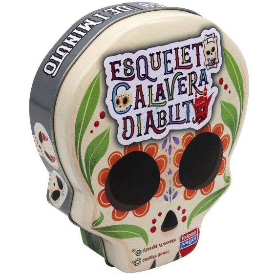 Falomir Juegos Esqueleto Calavera Diablito Juego de Mesa