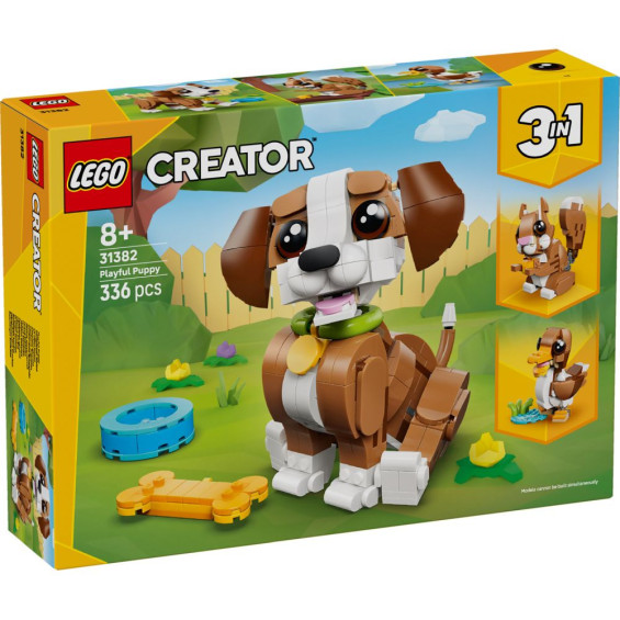 LEGO Creator Simpáticos Animales: Cachorro Juguetón - 31382