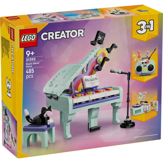 LEGO Creator Piano Musical Decorativo con Gato - 31392