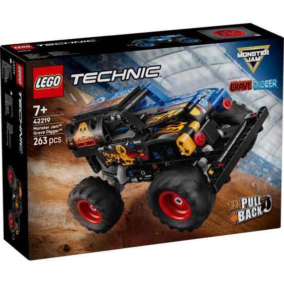 LEGO Technic Monster Jam Grave Digger Fuego y Hielo - 42219