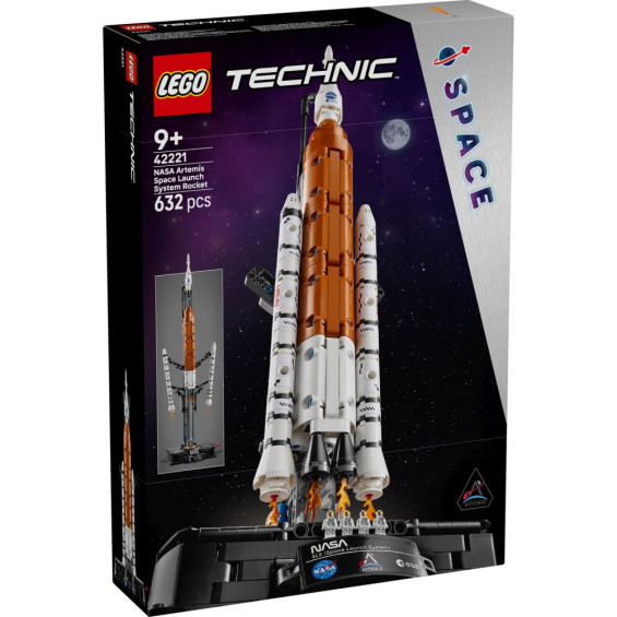 LEGO Technic Cohete del Sistema de Lanzamiento Espacial NASA Artemis - 42221