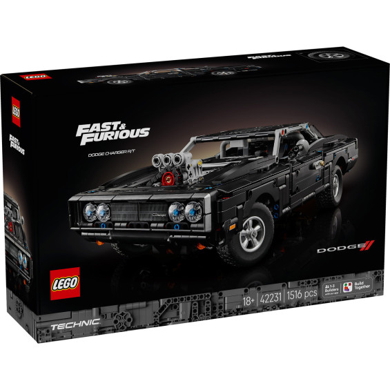 LEGO Technic Coche Dodge Charger R/T de Fast and Furious - 42231