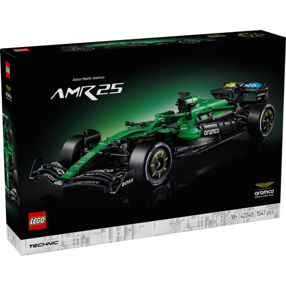 LEGO Technic Coche de F1 Aston Martin Aramco AMR25 - 42240