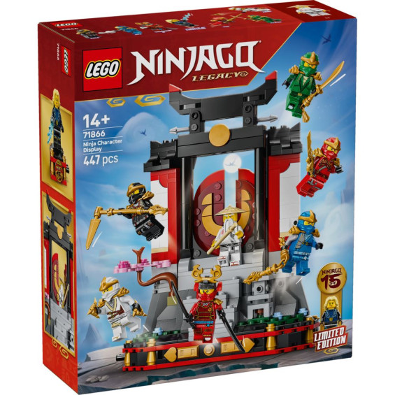 LEGO Ninjago Exposición de Personajes Ninja: 15 Aniversario - 71866