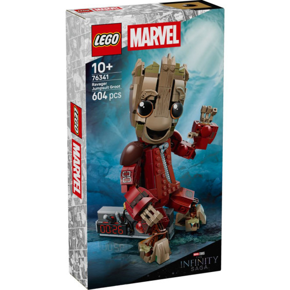 LEGO Súper Héroes Marverl Groot con Traje de Saqueador - 76341