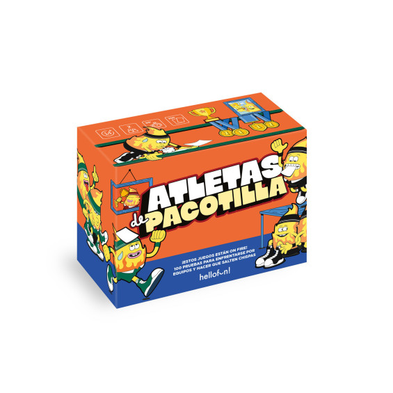 Hello Fun Atletas de Pacotilla Juego de Mesa